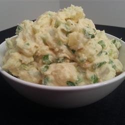 Sweet Potato-White Potato Salad recipe