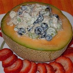 Gee-Gee's Chicken Salad with Cantaloupe recipe