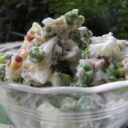 #1 Pea Salad Most Requested! recipe