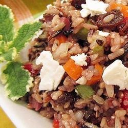 Mediterranean Brown Rice Salad recipe