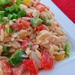 Crab and Orzo Salad recipe