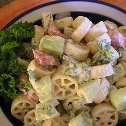 Cucumber Pasta Salad recipe