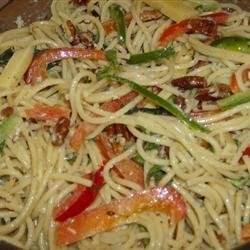 Cheese and Pecan Pasta Salad recipe