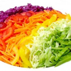 Almost Rainbow Salad recipe