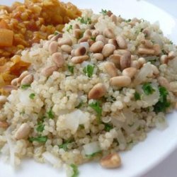Quinoa Pilaf With Pine Nuts recipe