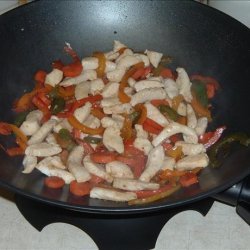 Stir Fry Chicken and Peppers recipe