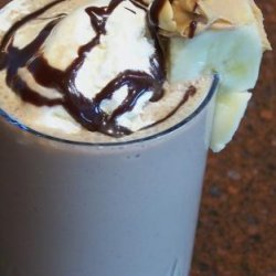 Nutty Chocolate Banana Shake recipe