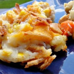 Crunchy Onion Potato Bake recipe