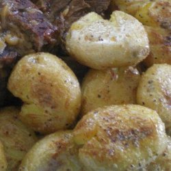 Buttery Roasted Crushed Potatoes recipe
