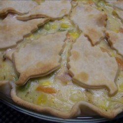 Holiday Leftovers Pot Pie recipe