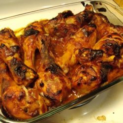 Barbecued Chicken Wings recipe