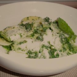 Ravioli W/Spinach Pesto recipe
