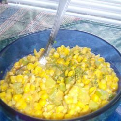 Curried Creamed  Fresh Corn Great for Summer recipe