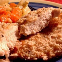 Tortilla/Parmesan-Crusted Chicken for Two recipe