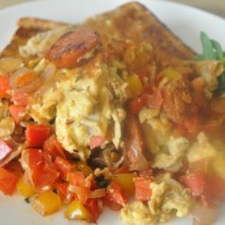 Scrambled Eggs With Chorizo recipe