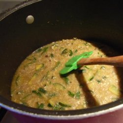 Curried Chicken and Zucchini Soup recipe