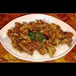 Crock Pot Mushroom & Steak Dinner for Two recipe