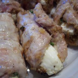 Pork Scalopine With Feta and Pine Nuts recipe
