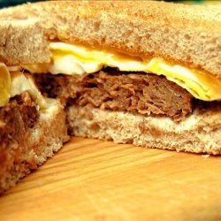 Boca Breakfast Sandwich (meatless egg mcmuffin) recipe