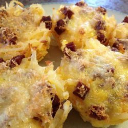 Loaded Spanish Omelet Bites #5FIX recipe