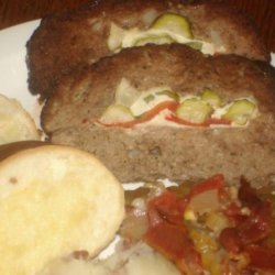Pickle Stuffed Meatloaf recipe