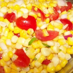 Fresh Corn and Tomato Salad recipe