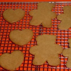 Pepparkakor With Orange Glaze (Spice Cookies) recipe