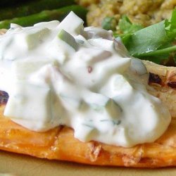 Broiled Salmon Fillets With a Spicy Sauce recipe