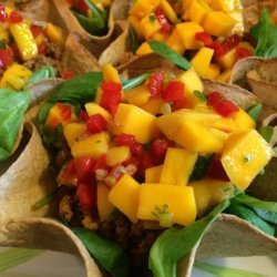 Caribbean Taco Salad recipe