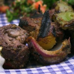 Middle Eastern Beef Kabobs recipe