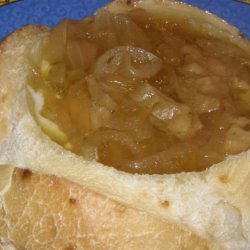 Old-Fashioned Crock Pot Onion Soup recipe