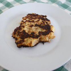Cheesy Cauliflower Pancakes recipe