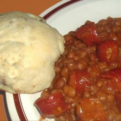 Cowboy Beans and Sausage Skillet recipe