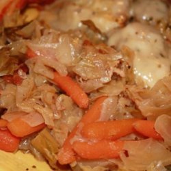 Braised Cabbage and Carrots recipe