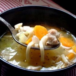 Turkey Vegetable Noodle Soup recipe