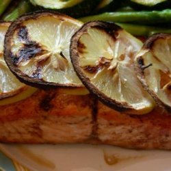 Pan Seared Lemon-Soy Salmon recipe