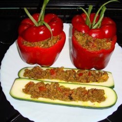 Spiced Ground Beef. for Stuffing Vegetables recipe