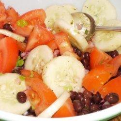 Cucumber, Tomato & Red Onion Salad recipe
