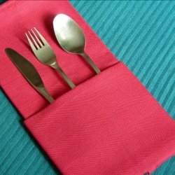 Serviette/Napkin Folding, the Simple Pocket recipe