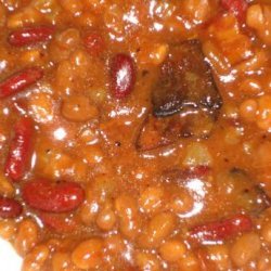 Sweet Bourbon Baked Beans recipe