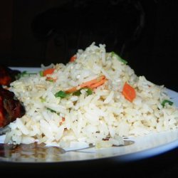 Sesame Rice With Scallions recipe