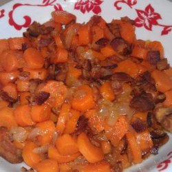 Bacon 'n' Onion Carrots for Two recipe