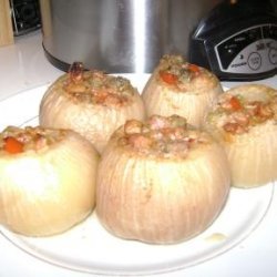 Stuffed Onions (Crock Pot) recipe