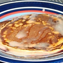 Cinnamon Bun Pancakes recipe