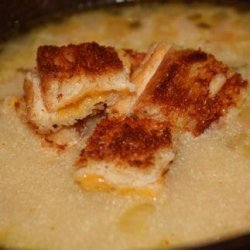 Grilled Cheese Croutons recipe