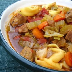 Beef Tortellini Soup recipe