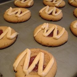 Peanut Butter and Jam Cookies recipe