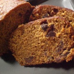 Favorite Chocolate Chip Pumpkin Bread recipe