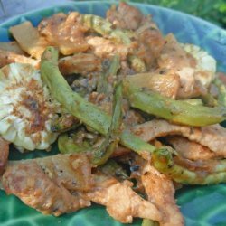 Stir-Fried Pork With Green Beans & Baby Corn recipe