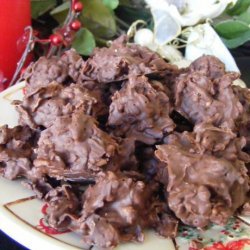 Chocolate Coconut Crispy Candy recipe